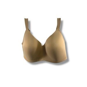 Auden NWT Lightly Lined Wireless Bra in Beige Size 42 D